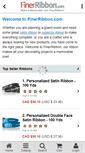 Mobile Screenshot of finerribbon.com